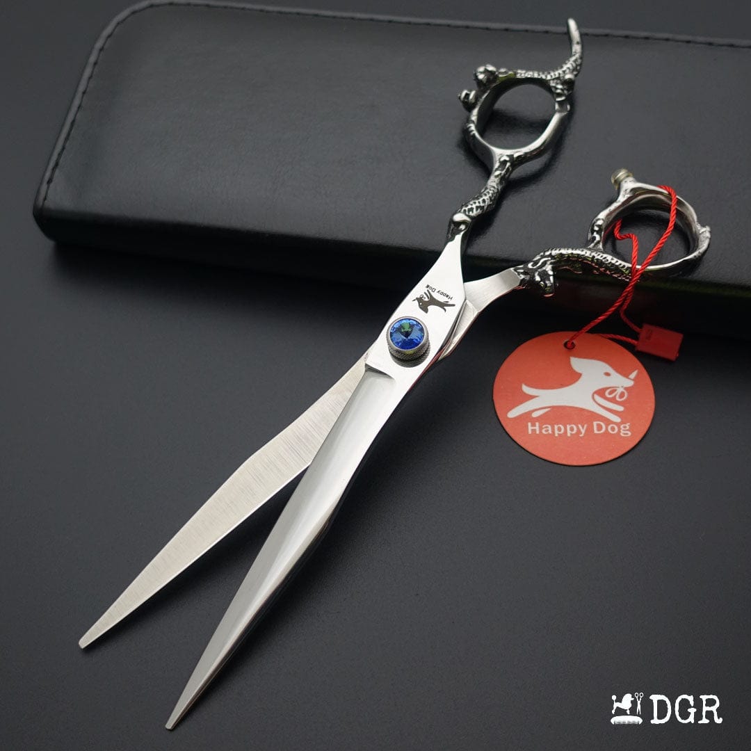 7.5"Dragon Scale Handle Professional Pet Grooming Scissors(1/2 Pcs)