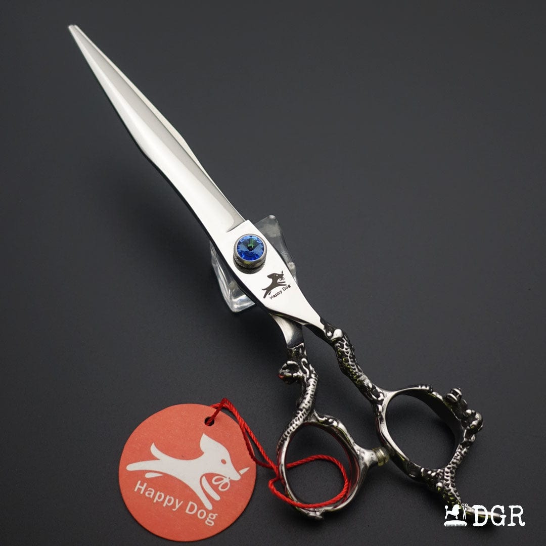 7.5"Dragon Scale Handle Professional Pet Grooming Scissors(1/2 Pcs)