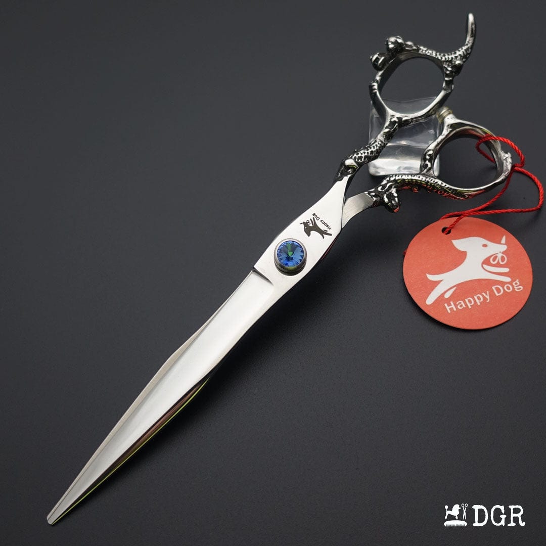7.5"Dragon Scale Handle Professional Pet Grooming Scissors(1/2 Pcs)