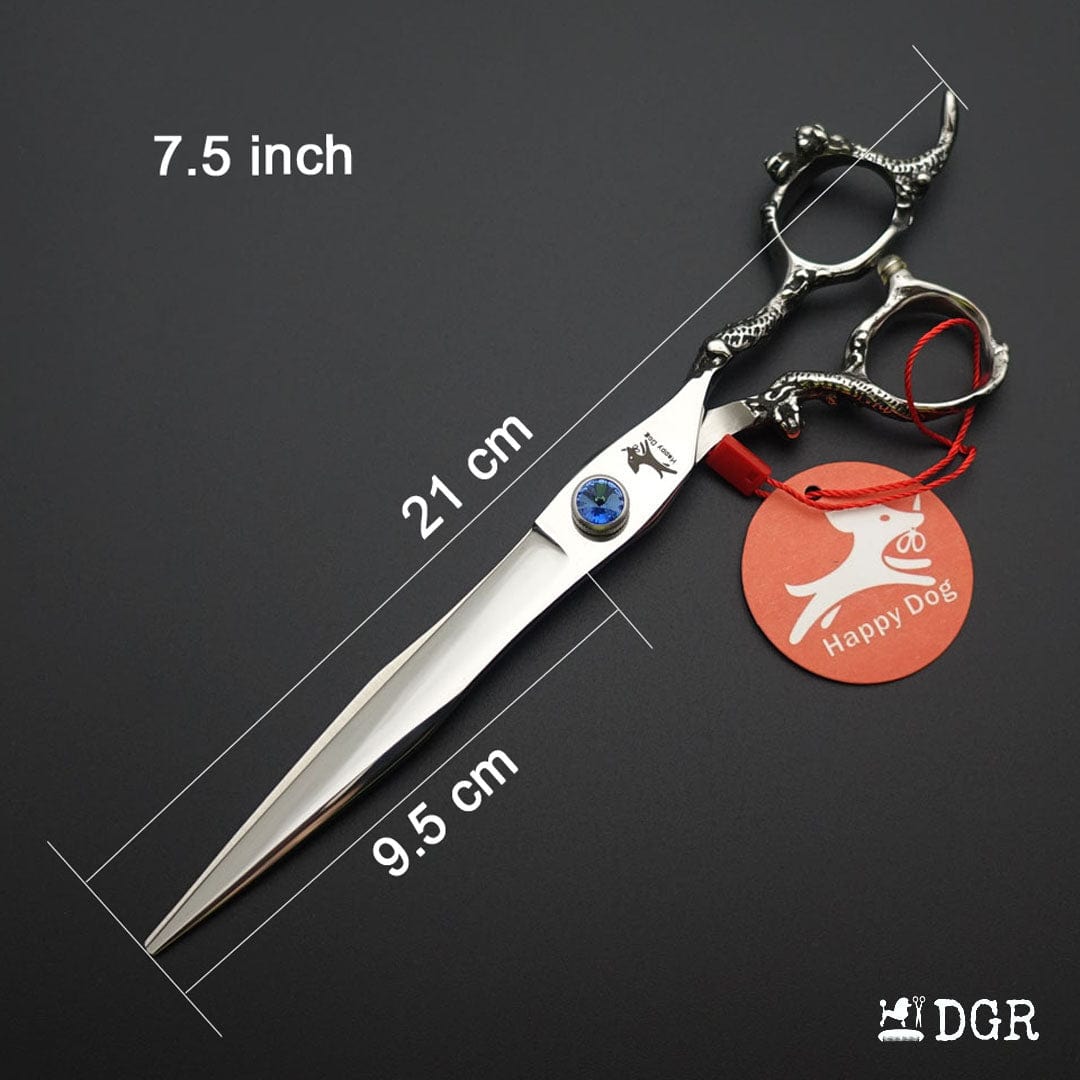 7.5"Dragon Scale Handle Professional Pet Grooming Scissors(1/2 Pcs)