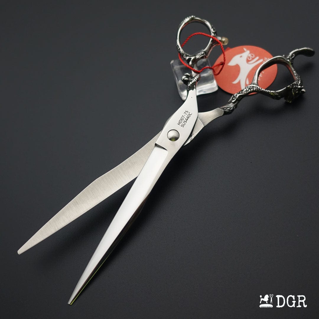 7.5"Dragon Scale Handle Professional Pet Grooming Scissors(1/2 Pcs)