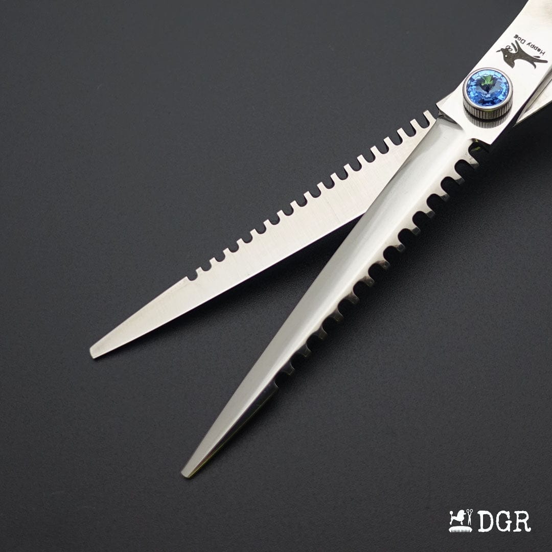 7"Dragon Scale Handle Professional Pet Grooming Scissors(1/2 Pcs)