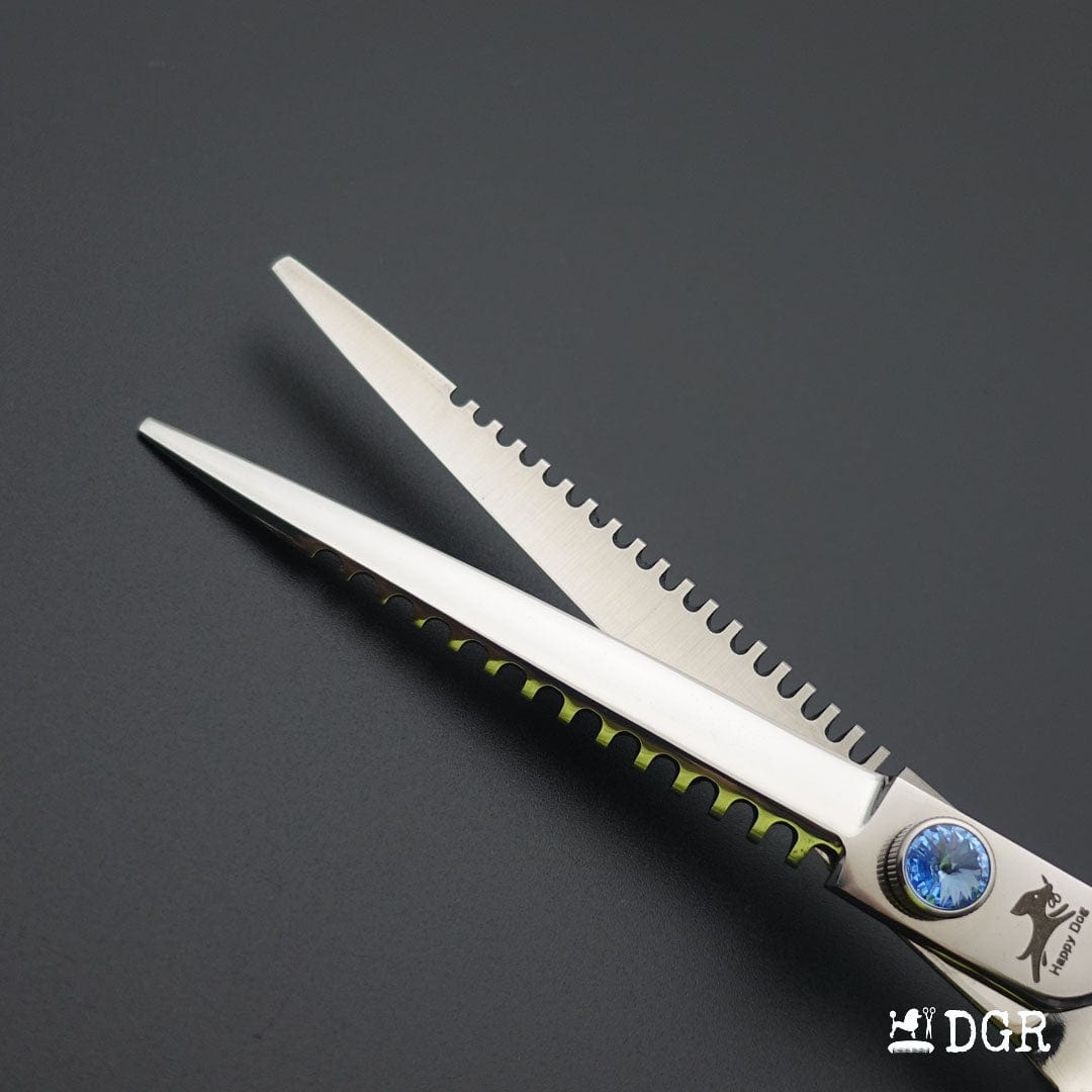 7"Dragon Scale Handle Professional Pet Grooming Scissors(1/2 Pcs)