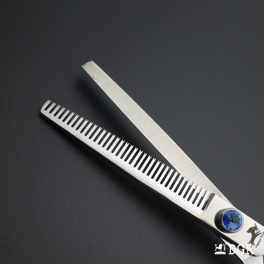 7"Dragon Scale Handle Professional Pet Grooming Scissors(1/2 Pcs)