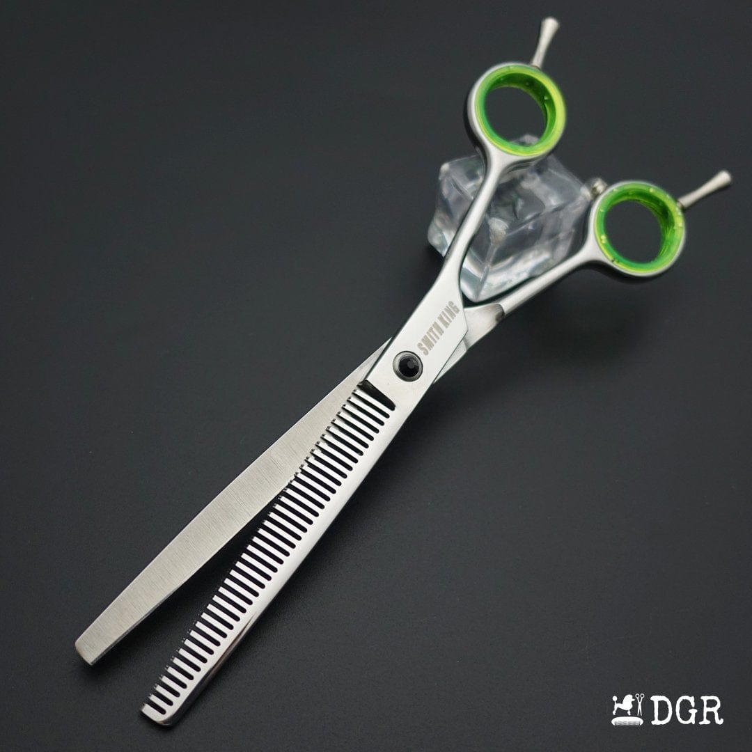 7“ Pro. PET GROOMING Shears 4Pcs-Comb-Silver(USA Stock Available)