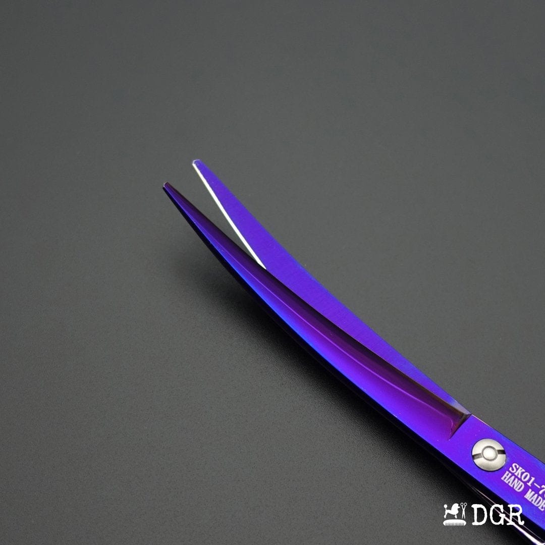 7“ Pro. PET GROOMING Shears 4Pcs-Violet(USA Stock Available)