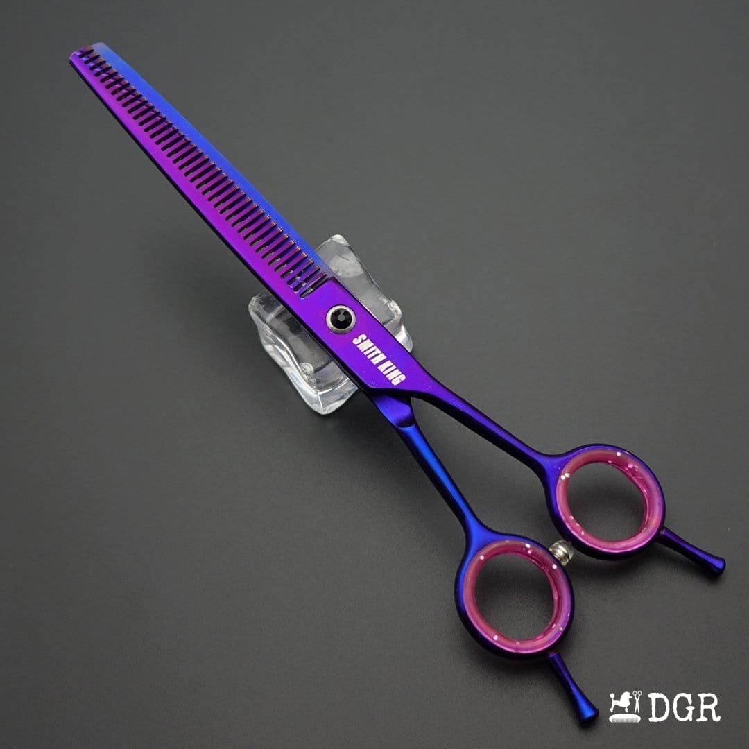 7“ Pro. PET GROOMING Shears 4Pcs-comb (3 colors available)