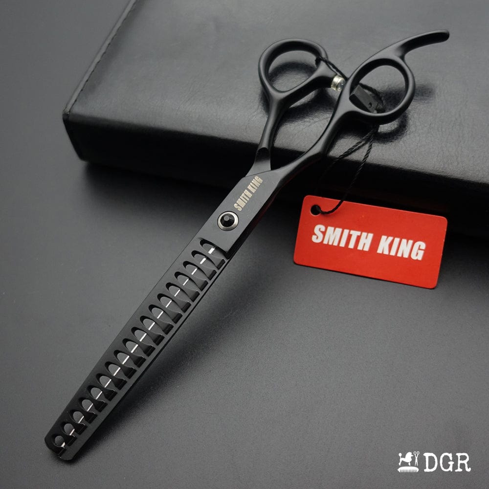 7" lefthanded Pro. Pet Grooming Shears 1Pcs Chunkers Scissors