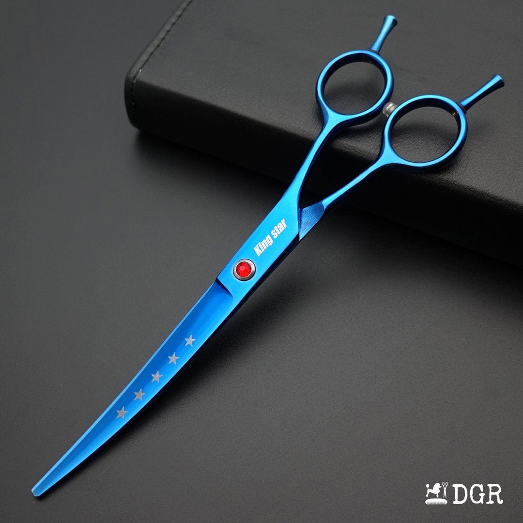 7“ Pro. PET GROOMING Shears 3Pcs set-Blue