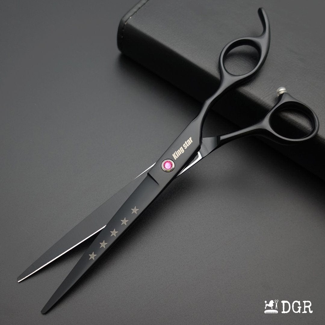 7“ Pro. PET GROOMING Shears 3Pcs set-Black