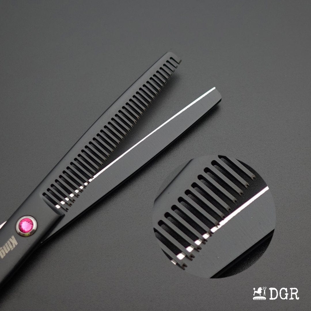 7“ Pro. PET GROOMING Shears 3Pcs set-Black