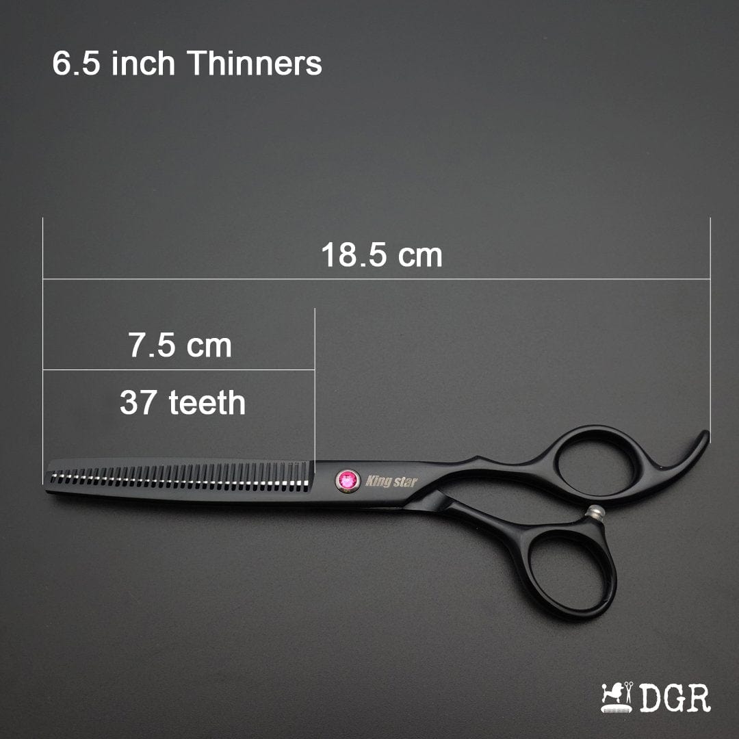 7“ Pro. PET GROOMING Shears 3Pcs set-Black