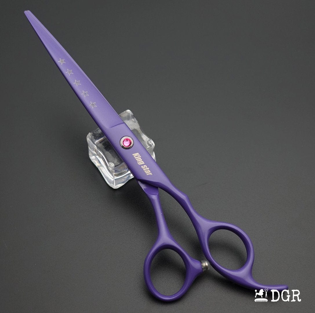7“ Pro. PET GROOMING Shears 3Pcs set-Purple