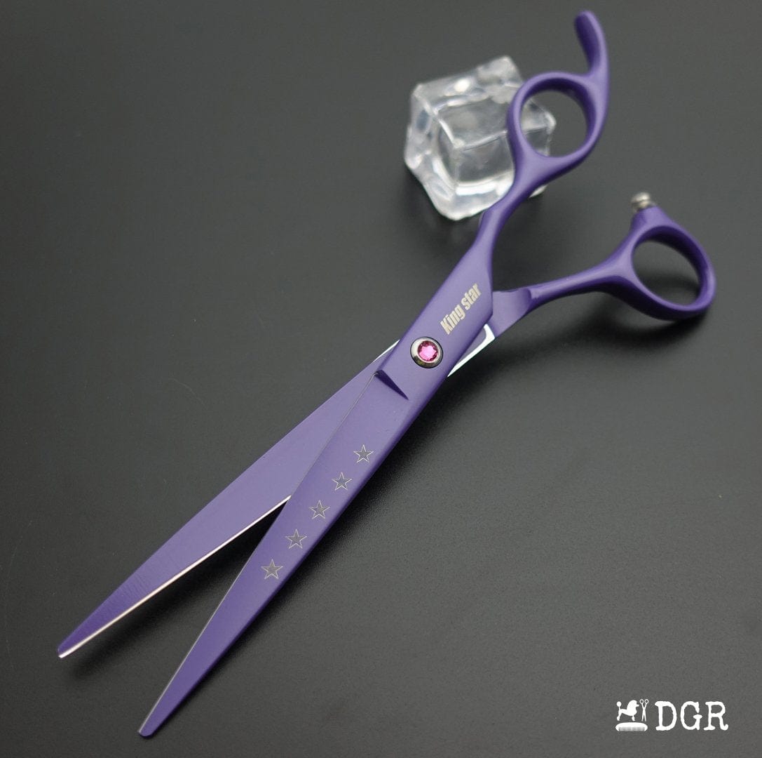7“ Pro. PET GROOMING Shears 3Pcs set-Purple