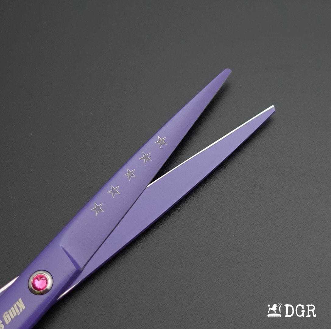 7“ Pro. PET GROOMING Shears 3Pcs set-Purple