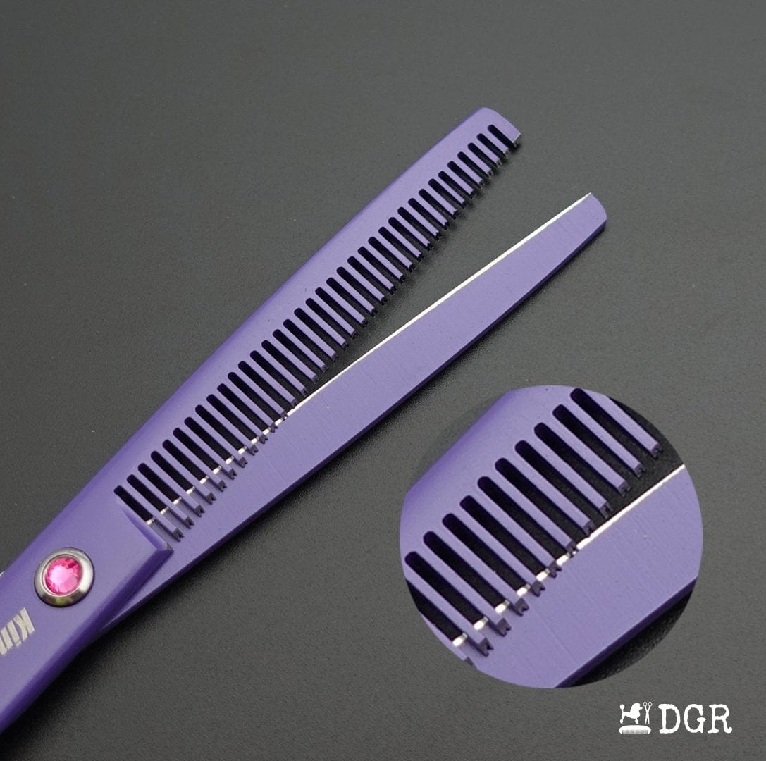 7“ Pro. PET GROOMING Shears 3Pcs set-Purple
