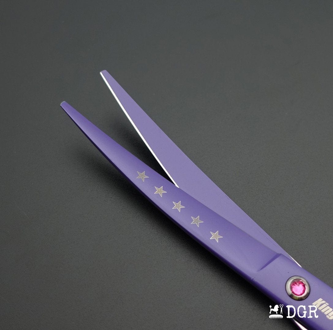 7“ Pro. PET GROOMING Shears 3Pcs set-Purple