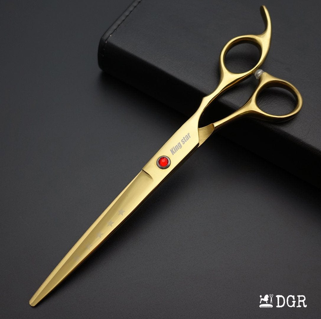 7" Professional Pet Grooming Shears Set - Golden