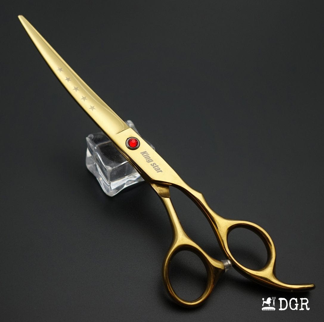7" Professional Pet Grooming Shears Set - Golden