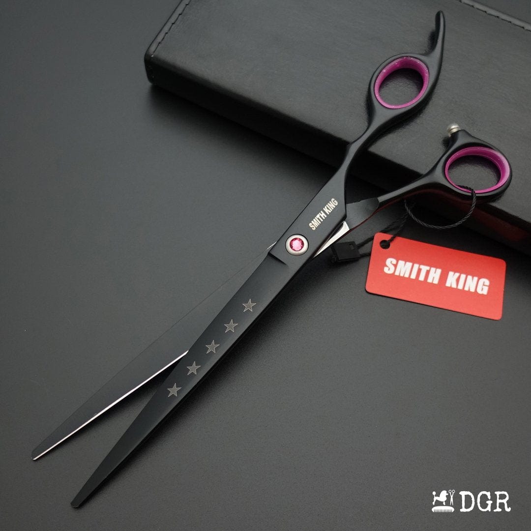 8" Pro. PET GROOMING Shears 4Pcs set-Black(USA Stock Available)