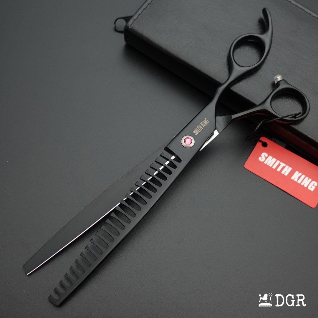 8" Pro. PET GROOMING Shears 4Pcs set-Black(USA Stock Available)