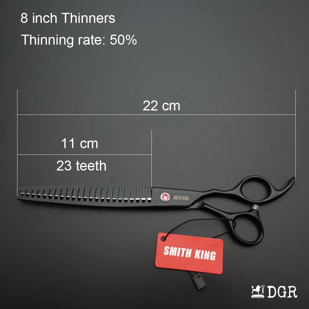 8" Pro. PET GROOMING Shears 4Pcs set with Comb(USA Stock Available)