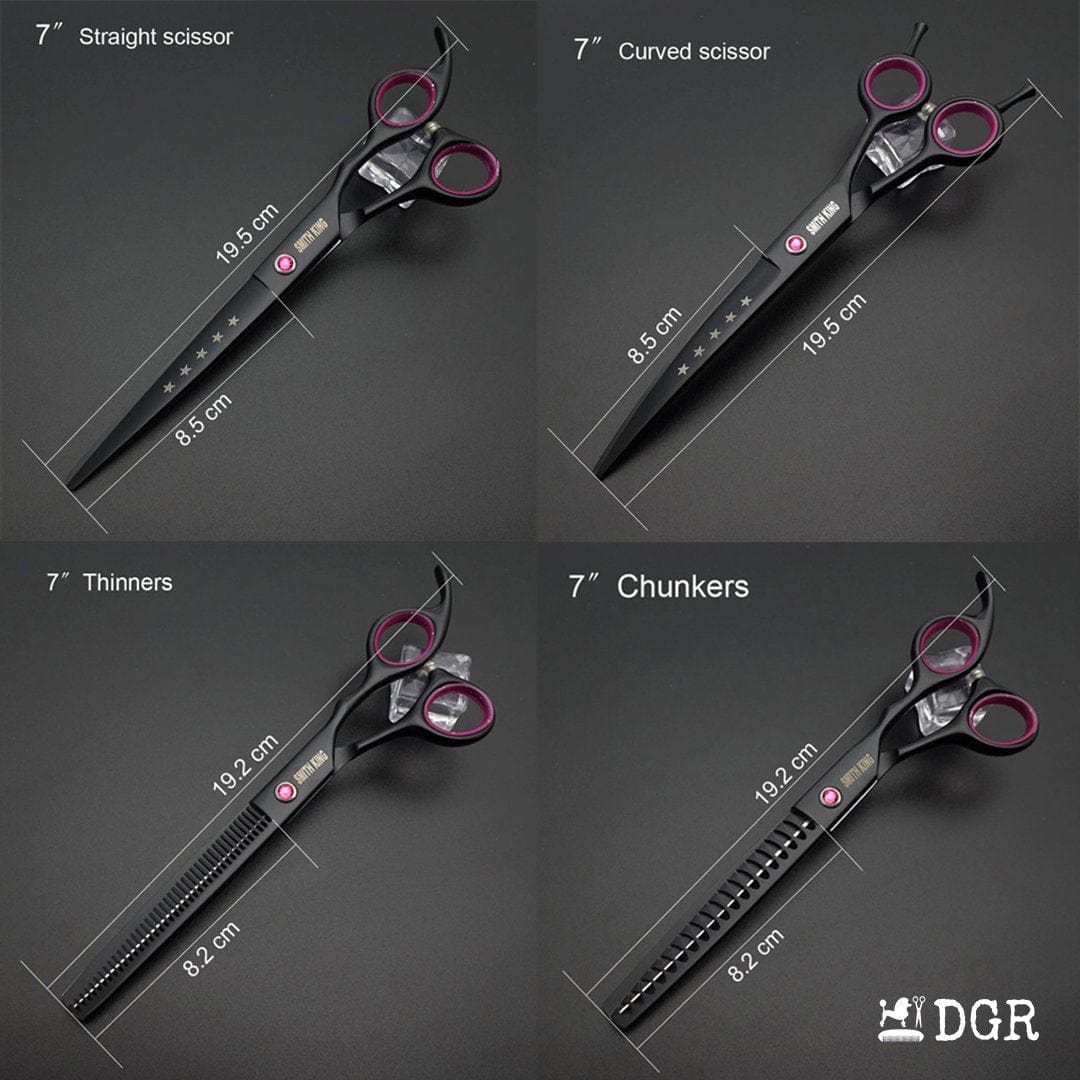 7“ Pro. PET GROOMING Shears Chunkers&Thinning (USA Stock Available)