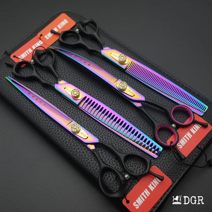 8" Pro. Pet Grooming Scissors 4Pcs set with Comb (New Arrivals)