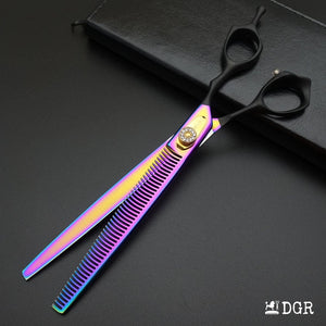 8" Professional Pet Grooming Shears 4Pcs Set (Upgraded product)
