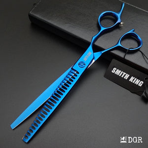 7.5" Professional Pet Grooming Thinning Scissors (Blue)