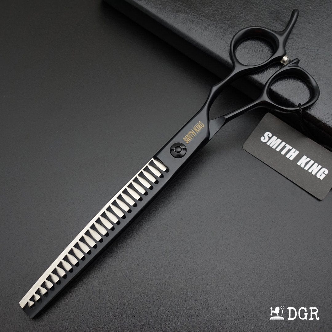 7.5" Professional Pet Grooming Thinning Scissors (Black)