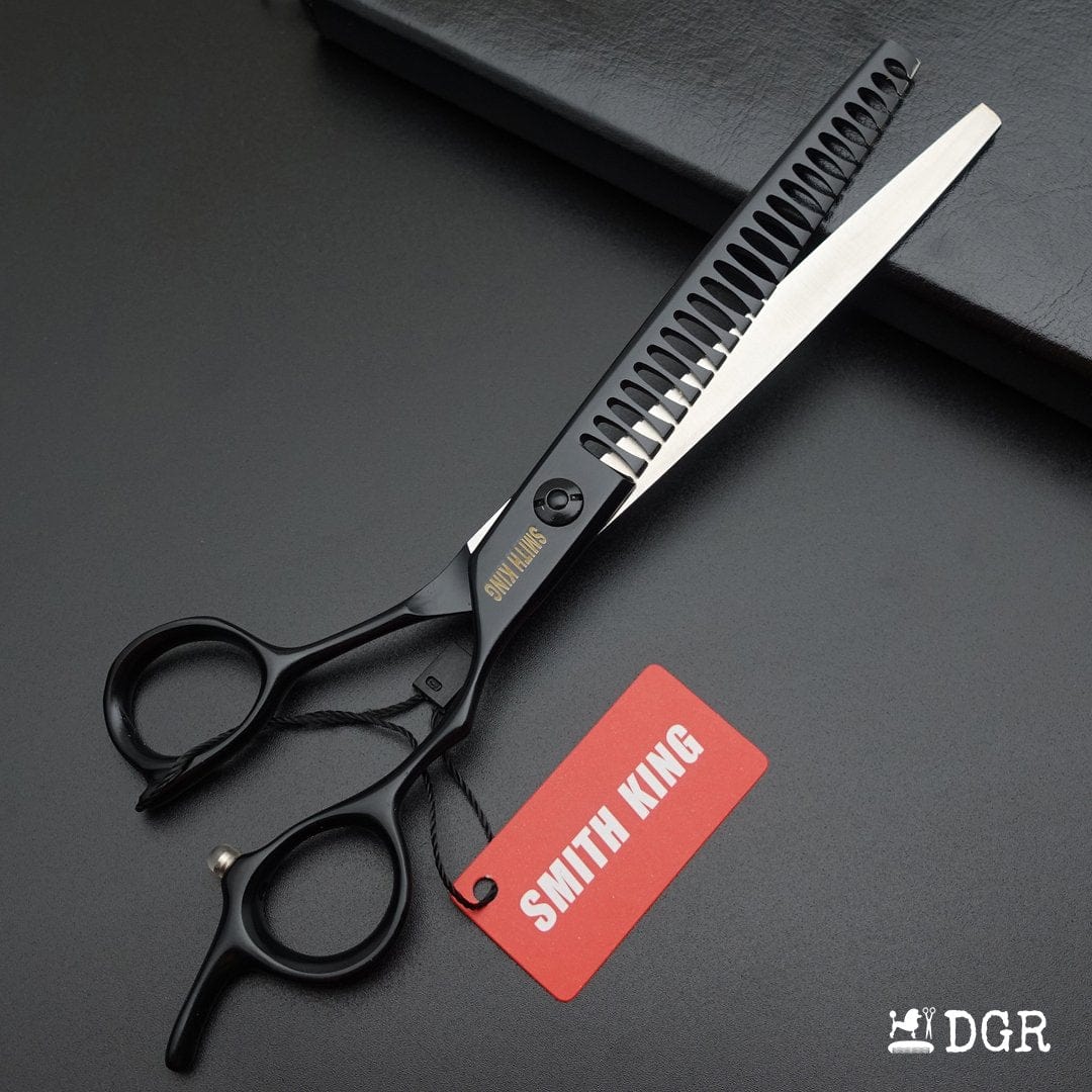 7.5" Professional Pet Grooming Thinning Scissors (Black)