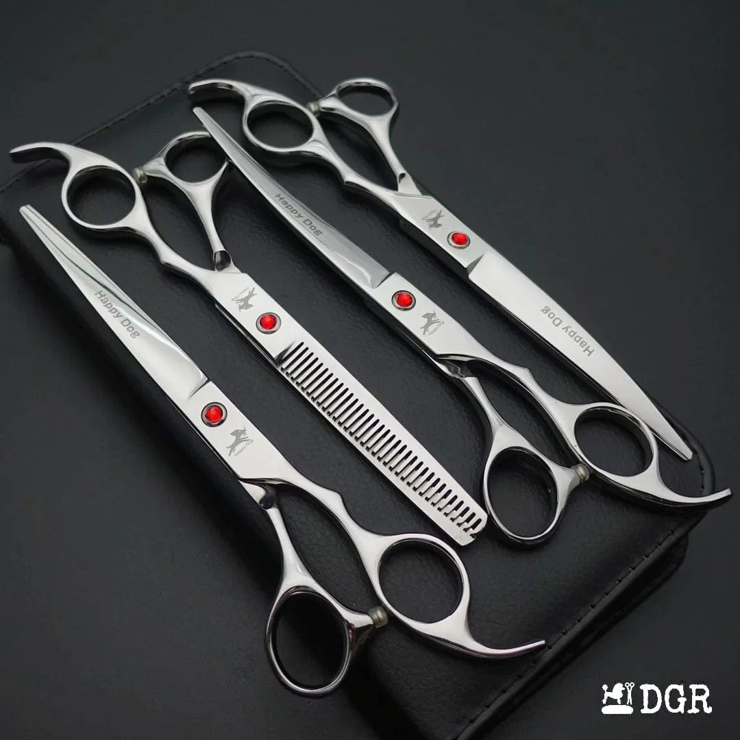 7" Professional Pet Grooming 4Pcs shears