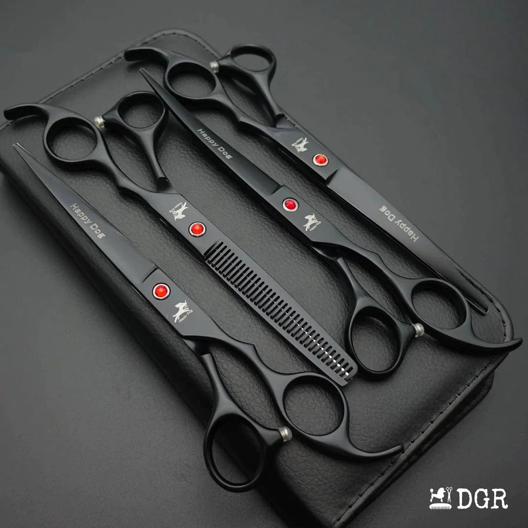 7" Professional Pet Grooming 4Pcs shears