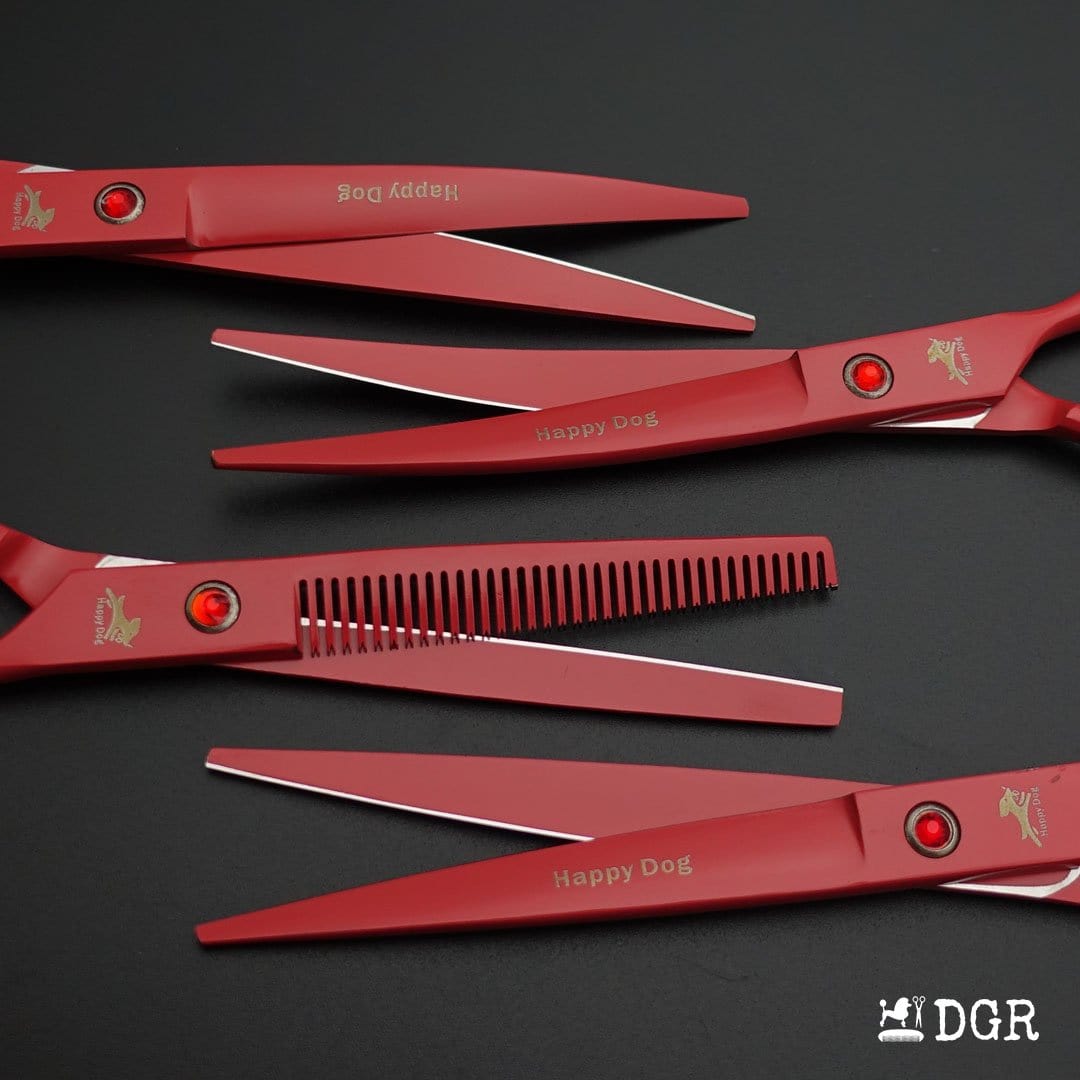 7" Professional Pet Grooming 4Pcs shears