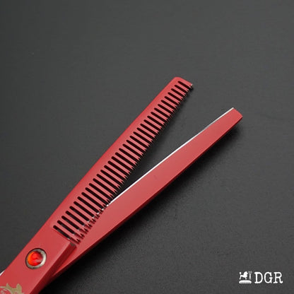 7" Professional Pet Grooming 4Pcs shears