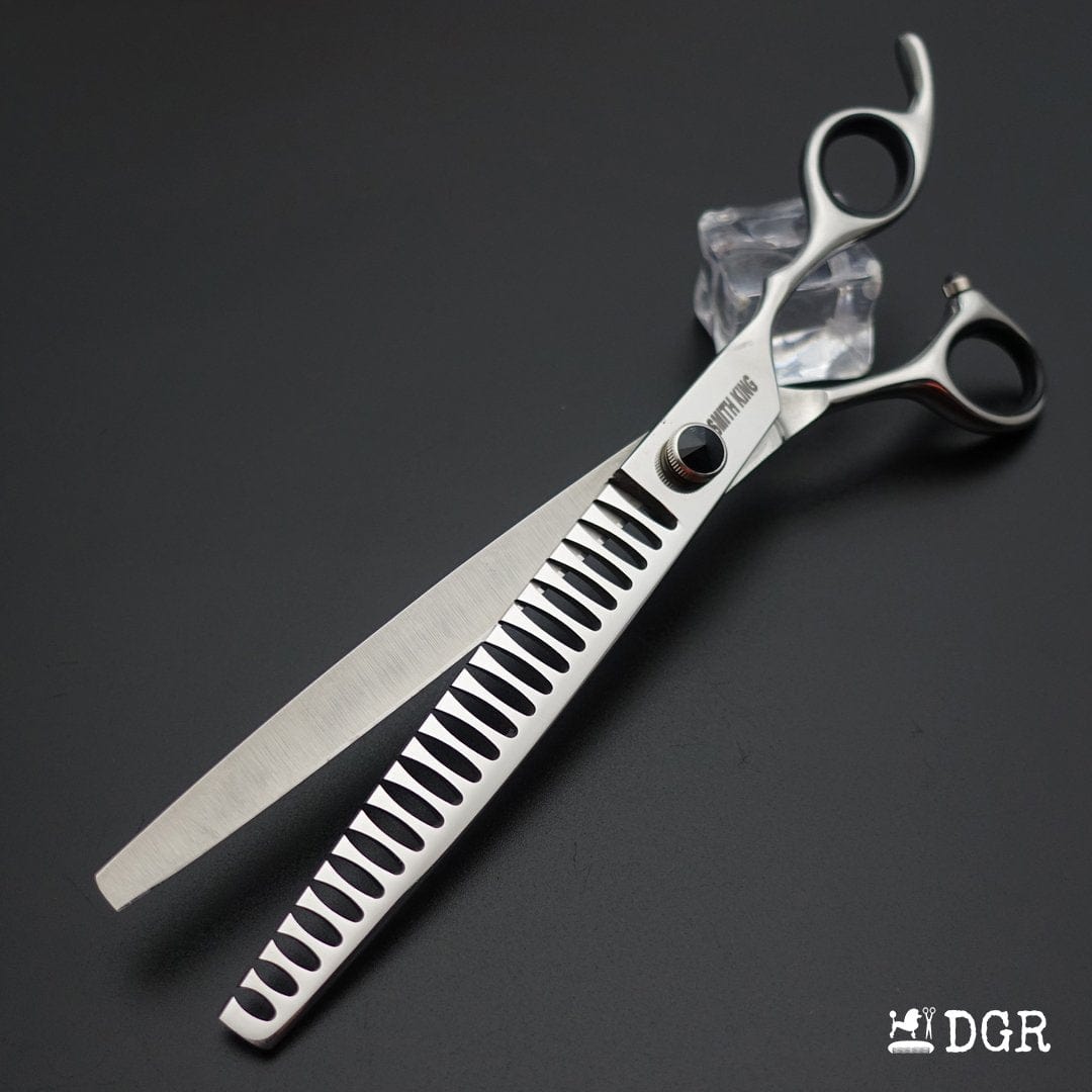 8" Professional Pet Grooming Shears Set - Chunkers 1Pcs-comb