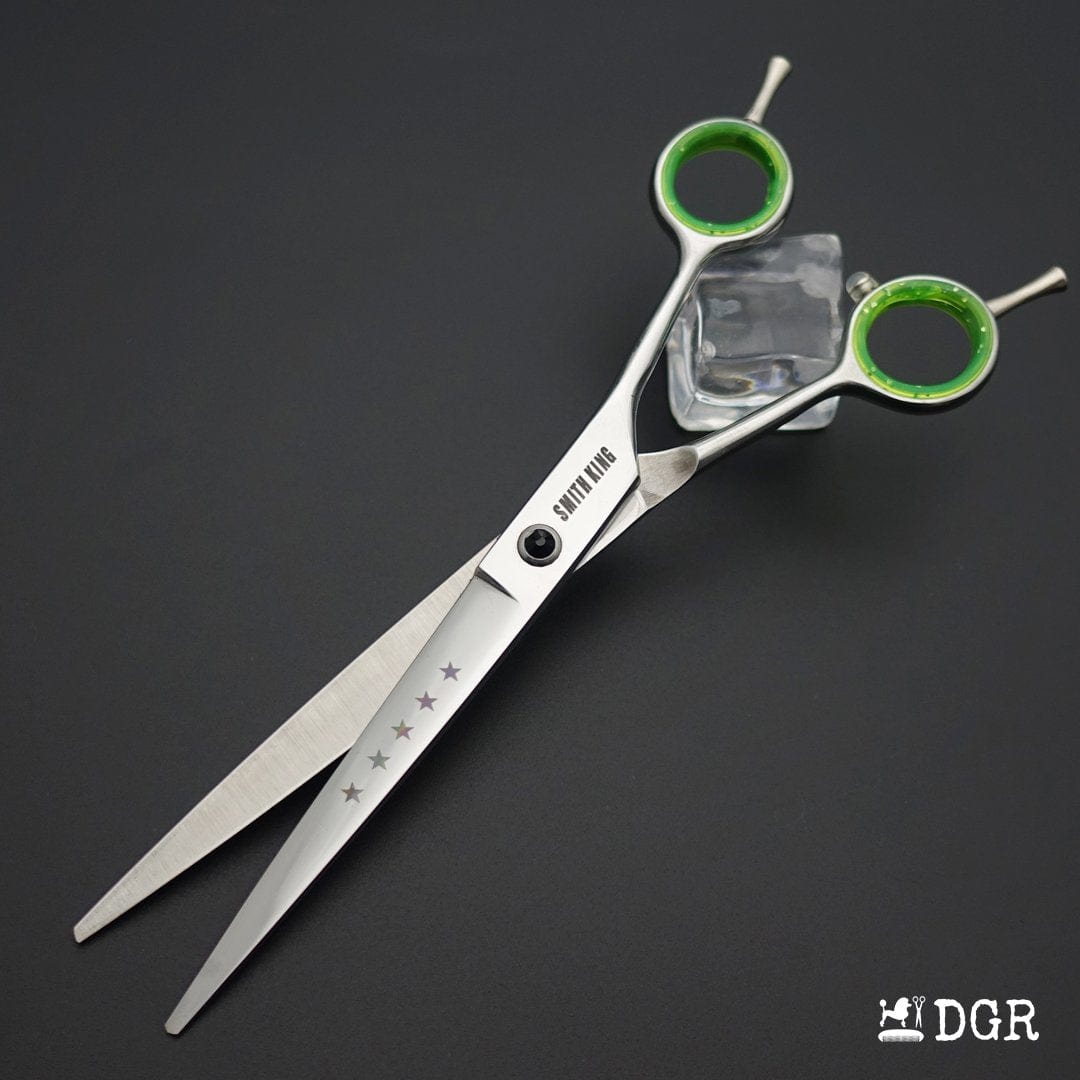 7“ Pro. PET GROOMING Shears 4Pcs-Silver(USA Stock Available)