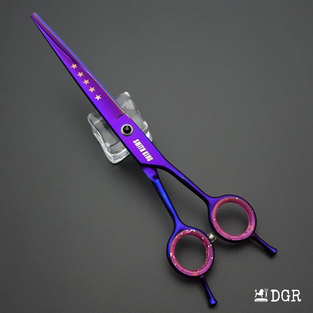 7“ Pro. PET GROOMING Shears 4Pcs-Violet(USA Stock Available)