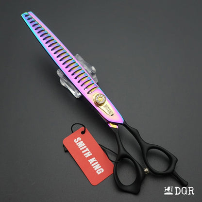 8" Professional Pet Grooming Shears 4Pcs Set (Upgraded product)