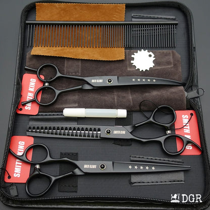 7" left-handed Pro. Pet Grooming Shears 3Pcs Set (New Arrivals)