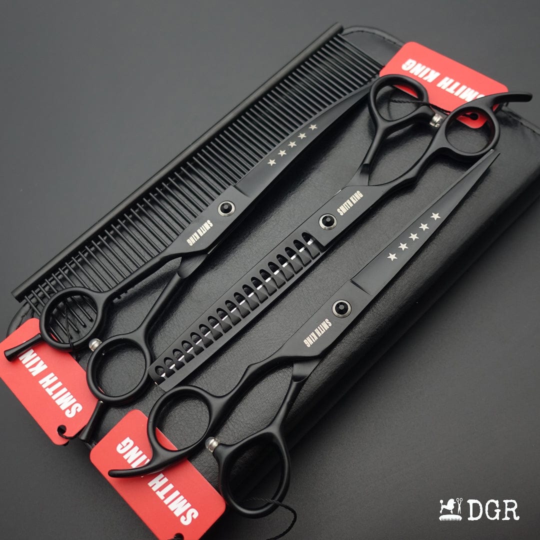 7" left-handed Pro. Pet Grooming Shears 3Pcs Set (New Arrivals)