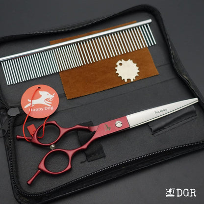 6.75" Pro. Pet Grooming Shears 3Pcs Set With Comb (New Arrivals)