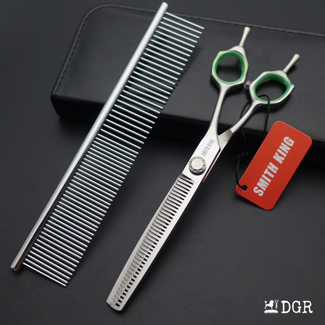 7" Pro. Dog Grooming Scissors Set with Safety Round Tips (New Arrivals)