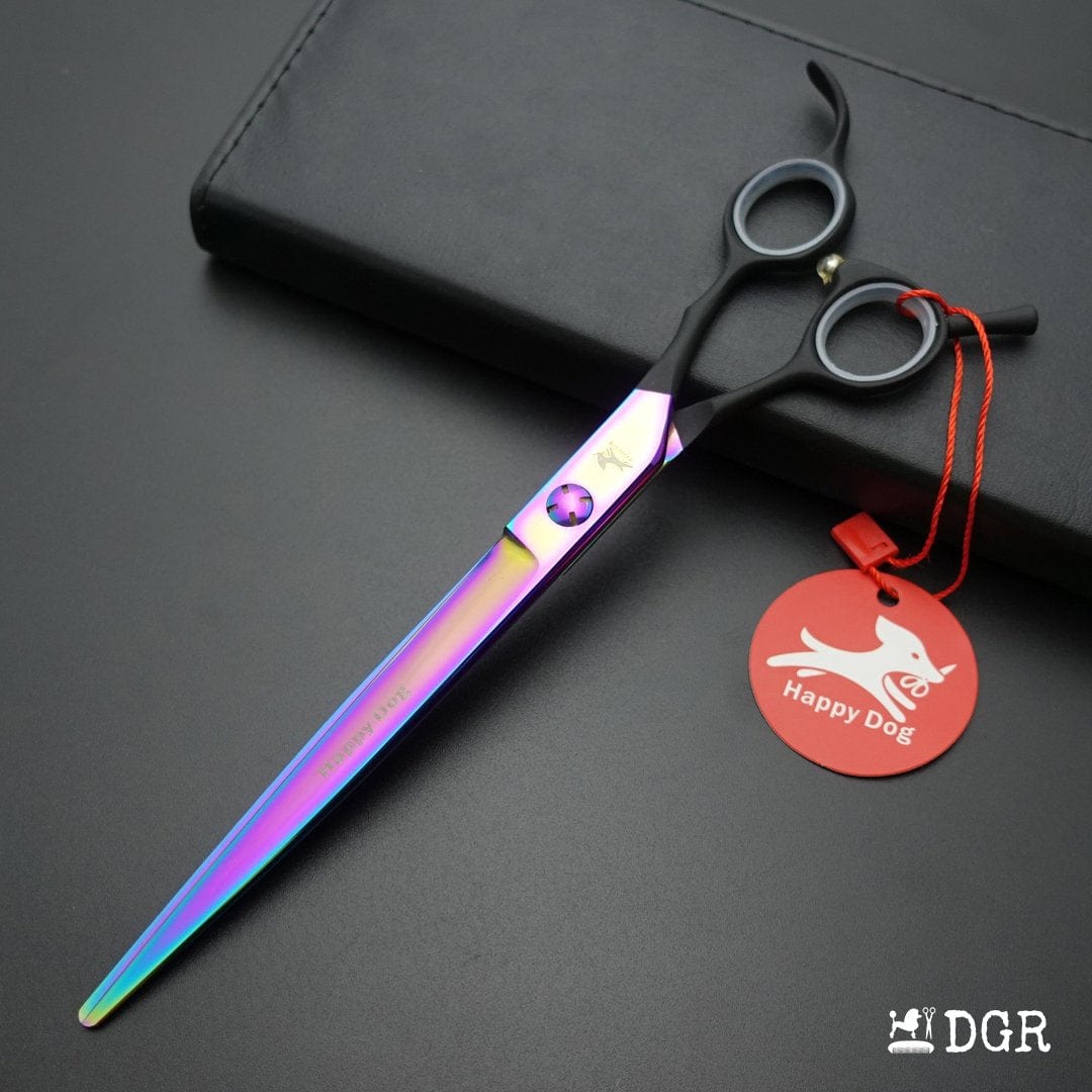 7.5" Professional Pet Grooming Straight Shears -1 Pcs (Rainbow)