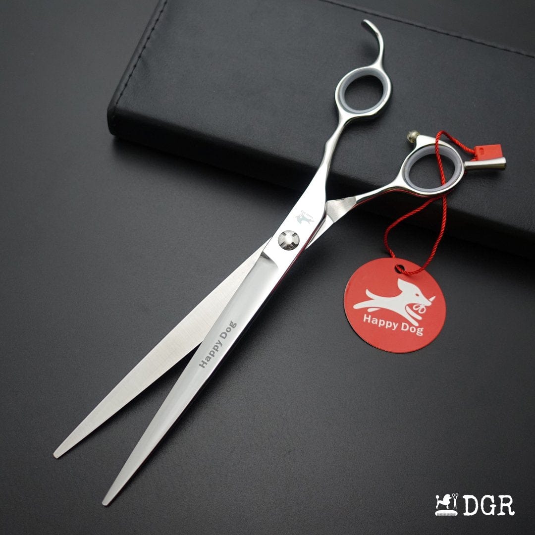 8" Professional Pet Grooming Shears-Cutting -1 Pcs (Silver)