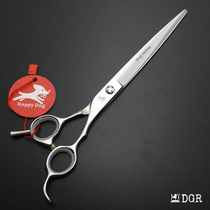 7.5" Professional Pet Grooming Straight Shears -1 Pcs (Silver)