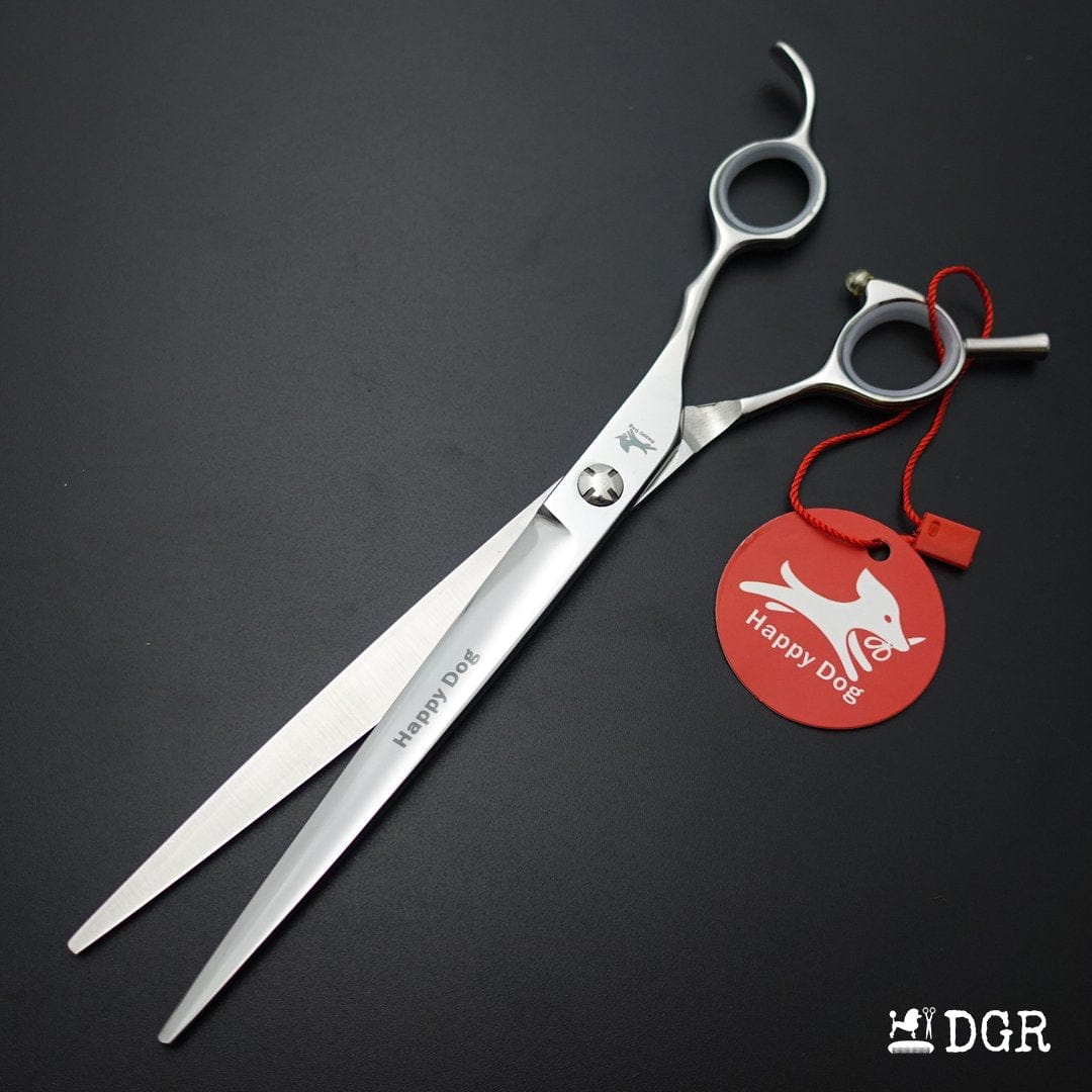 8" Professional Pet Grooming Shears-Cutting -1 Pcs (Silver)