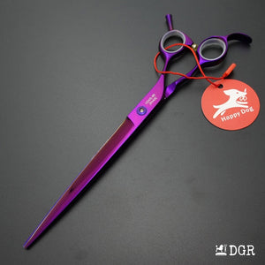 8" Professional Pet Grooming Shears-Cutting -1 Pcs (Purple)