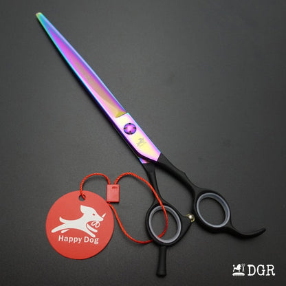 7.5" Professional Pet Grooming Straight Shears -1 Pcs (Rainbow)